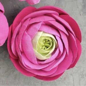 3D Ranunculus Silicone mold